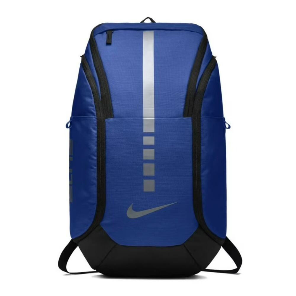 Nike Hoops Elite Pro Blue Silver Black BA5554-480 Basketball Backpack
